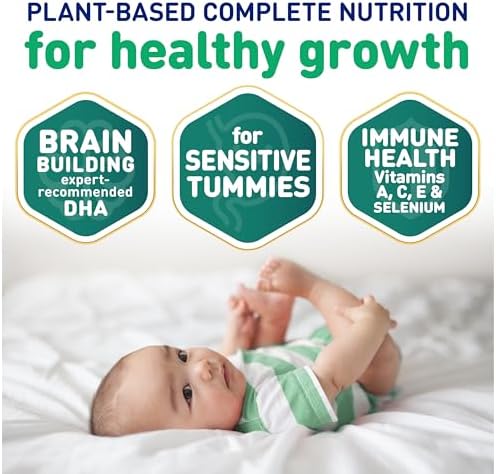 Enfamil Prosobee Plant based Baby Formula, for Sensitive Tummies, Soy-based Plant Sourced Protein, Vitamins for Immune Support, Lactose-free, Milk free, Gluten free, 32 Fl Oz Bottle (4 count) : Baby - Image 5