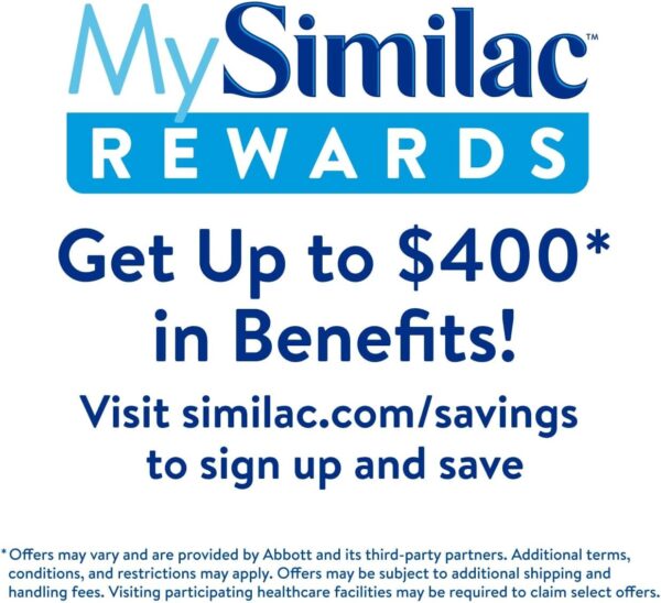 Similac 360 Total Care Sensitive Infant Formula for Fussiness & Gas Due to Lactose Sensitivity, Has 5 HMO Prebiotics, Baby Formula, Ready to Feed, 2-fl-oz Bottle, Pack of 48 - Image 23
