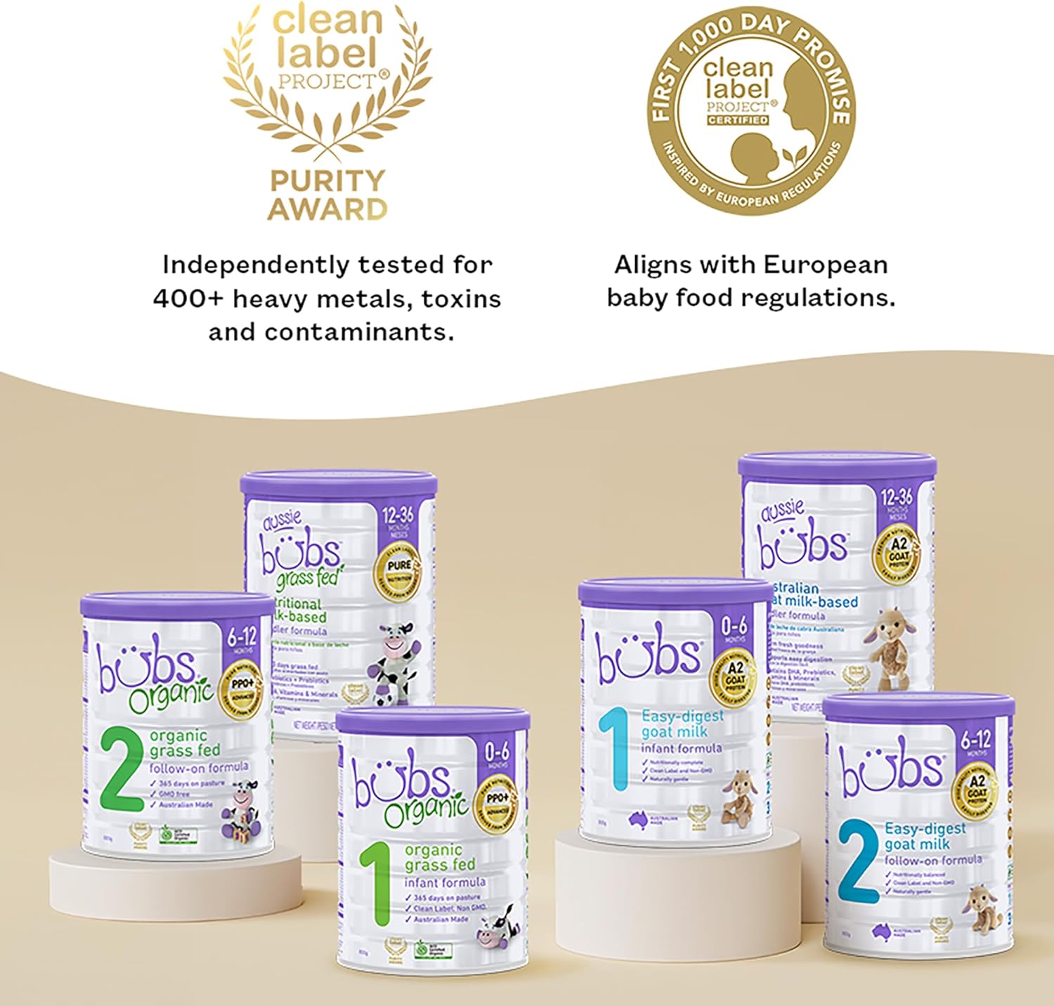 Bubs Goat Milk Infant Formula Stage 1, Infants 0-6 months, Made with Fresh Goat Milk, 14.1 oz : Baby - Image 9