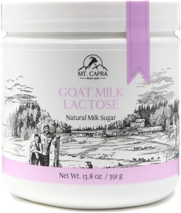 Mt. Capra Goat Milk Lactose | Natural Goat Milk Sugar | 97 Servings - 13.8 oz : Grocery & Gourmet Food - Image 7