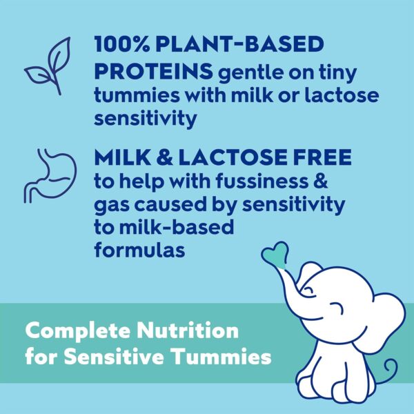 Good Start | Dr. Brown's Soy-ease Pro Baby Formula Powder, for Sensitive Tummies, Dairy Free and Lactose Free for Fussiness and Gas, Non-GMO, 20 Oz : Baby - Image 10
