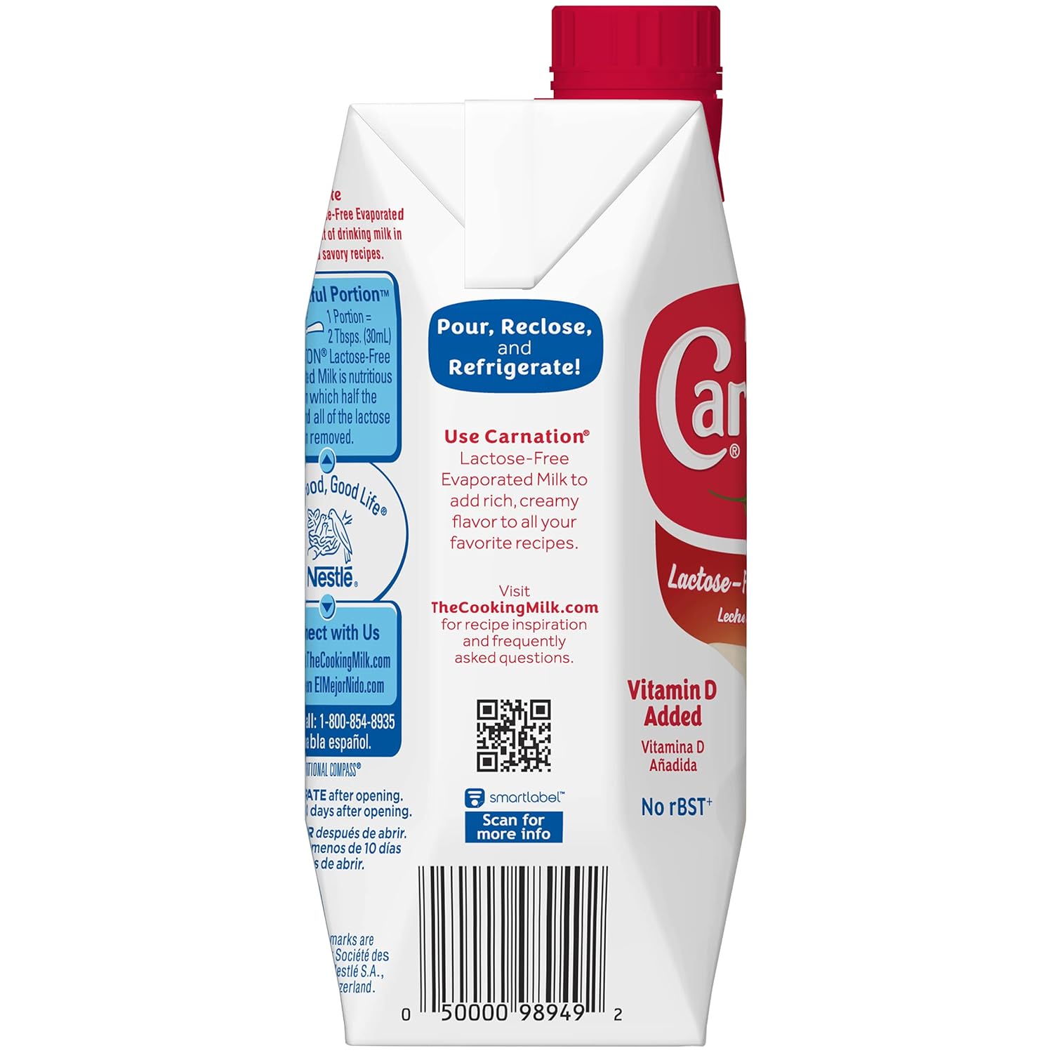 CARNATION Lactose Free Milk Tetra 8x11oz : Grocery & Gourmet Food - Image 6
