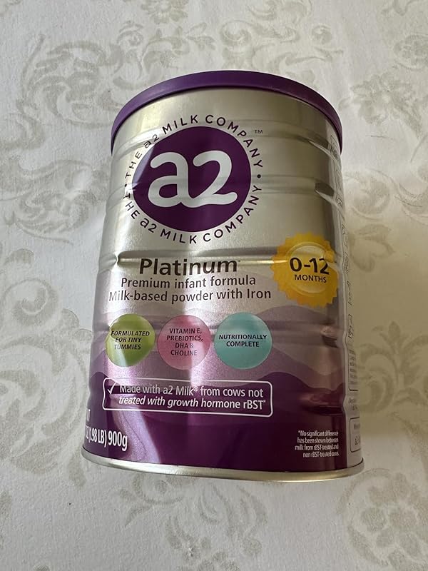 a2 Platinum® Premium Infant Formula for Babies Ages 0-12 Months, Whole Milk Powder-Based Formula with Iron, Nutritionally Complete, Made with Pure and Natural a2 Milk®, 31.7- oz Can, Pack of 6 : Baby - Image 20