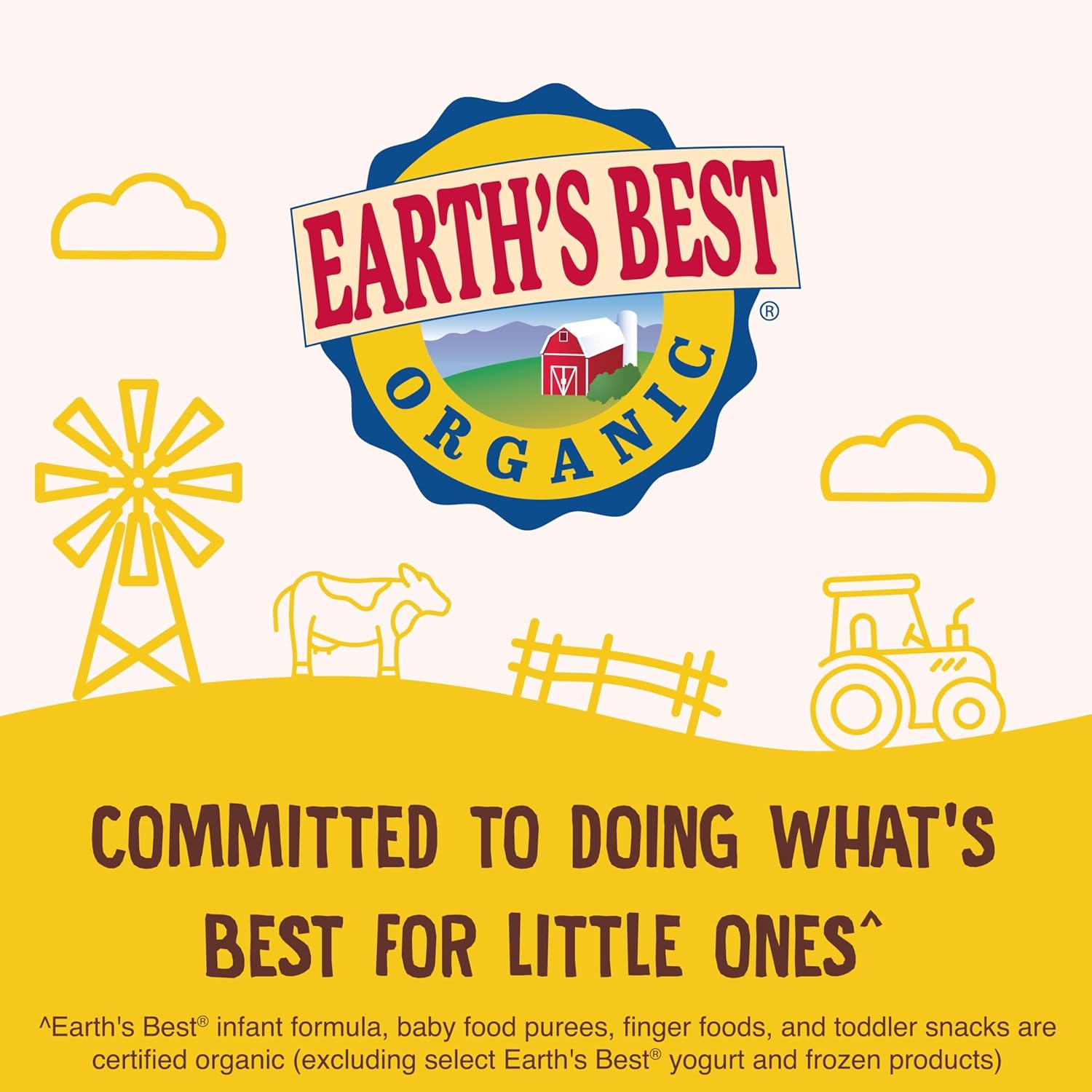 Earth's Best Organic Sensitivity Infant Formula for Babies 0-12 Months, Reduced Lactose Powder Formula with Iron, Omega-3 DHA, and Omega-6 ARA, 32 Ounce Value Container : Baby - Image 9